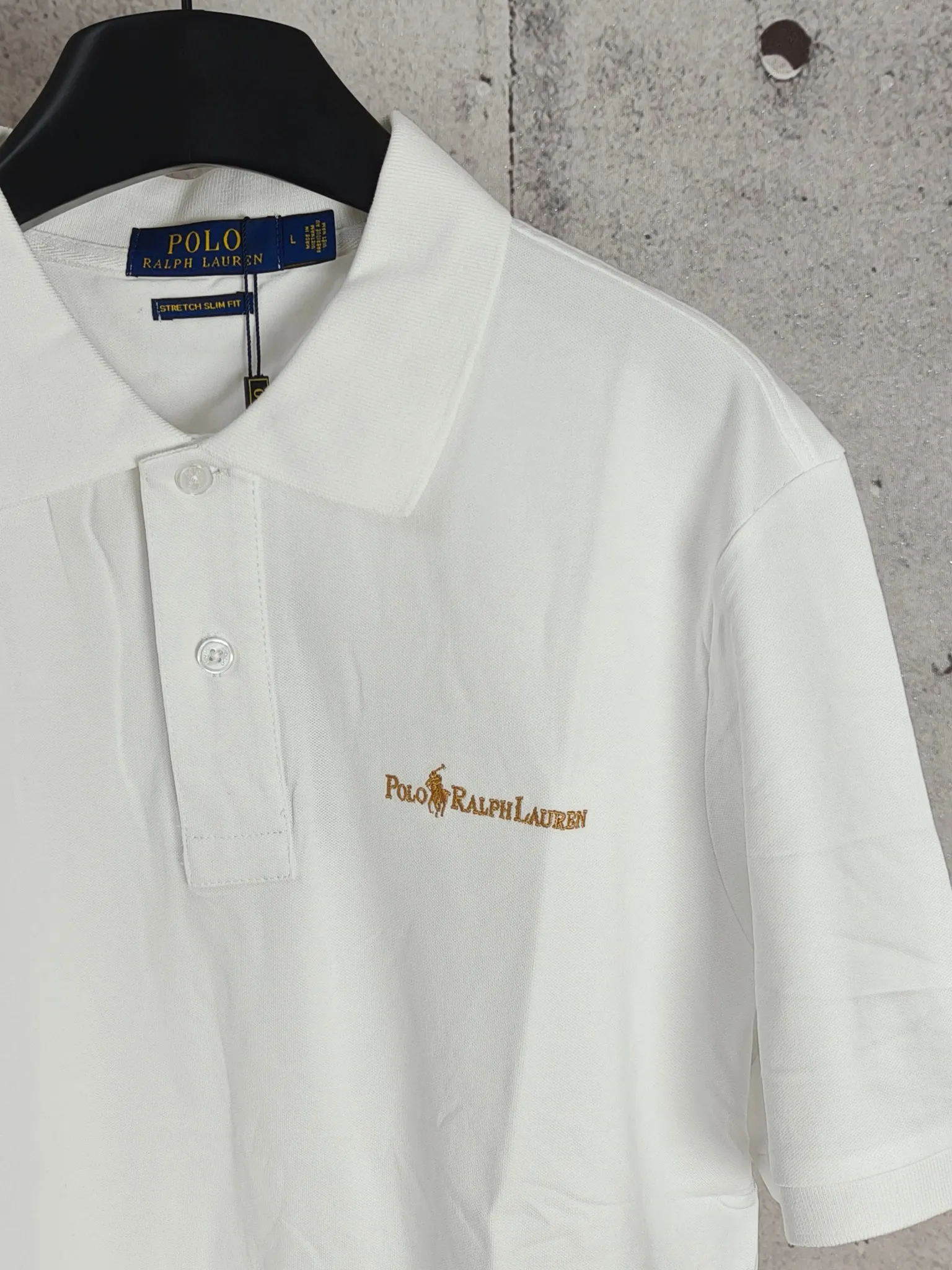 P190 Real shot quality high version of Ralph Lauren RL pony classic embroidered polo shirt short-sleeved high-end quality complete with three labels, comfortable and breathable, classic and simple, exquisite and fashionable, details showing high-end quality Color: black white navy blue Size: M-XXL